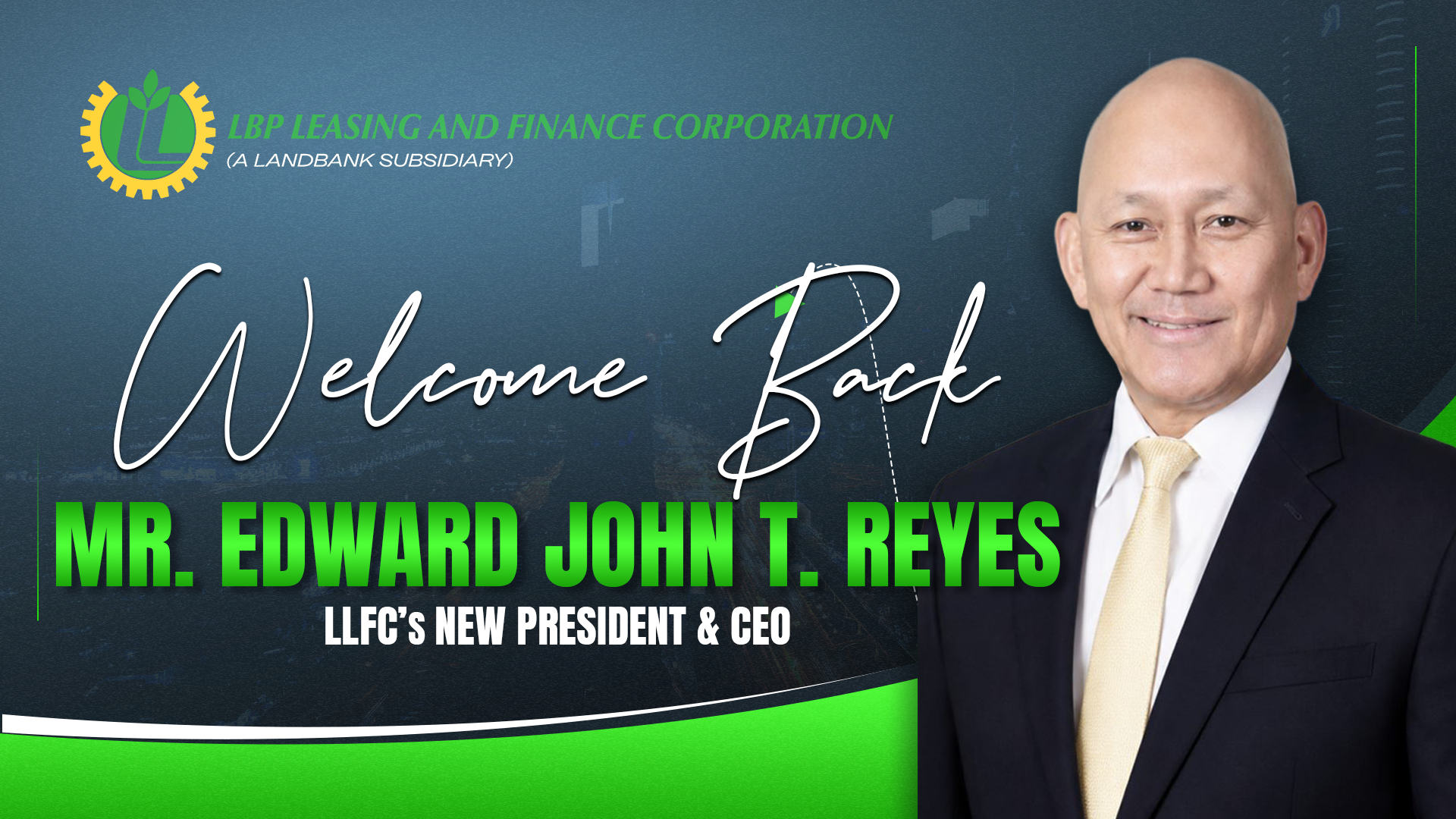 Welcome Back ETR